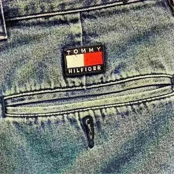 Vintage 90s Tommy Hilfiger shorts sz 34 - Picture 6 of 6